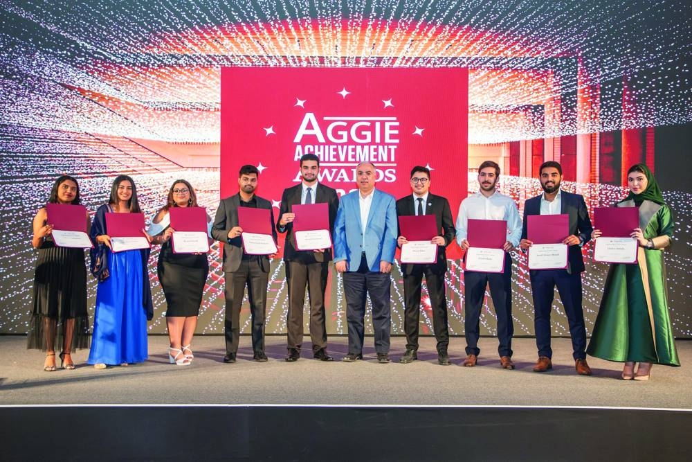 From the awards ceremony.