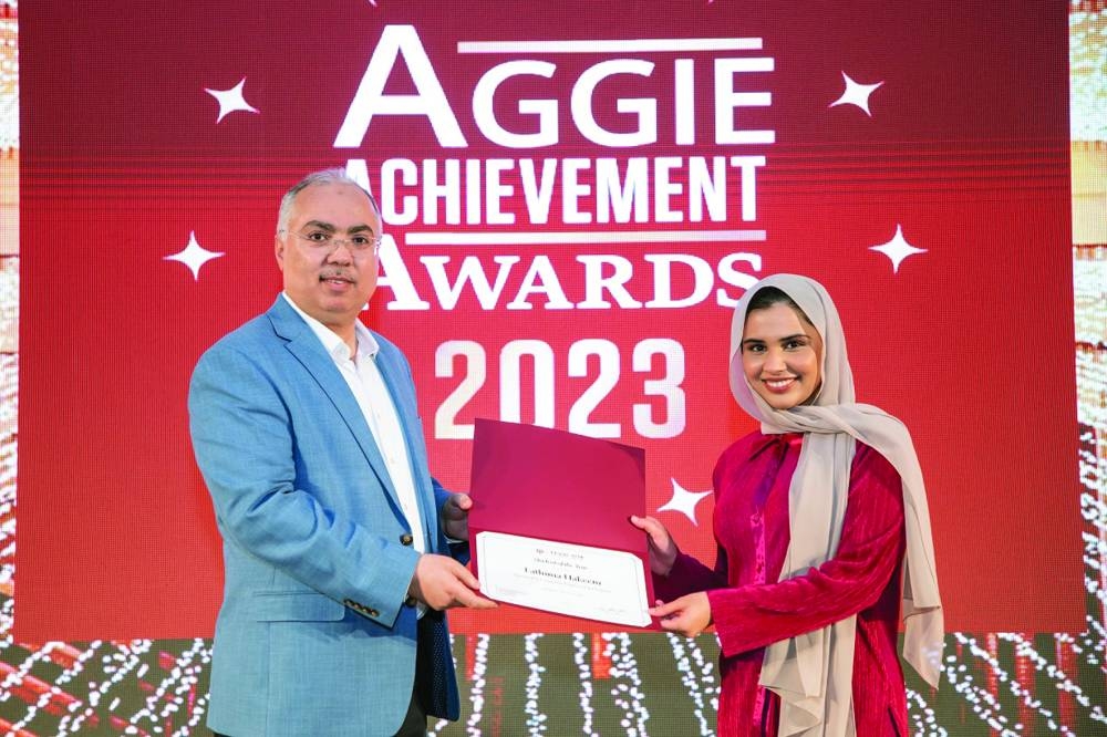 From the awards ceremony.