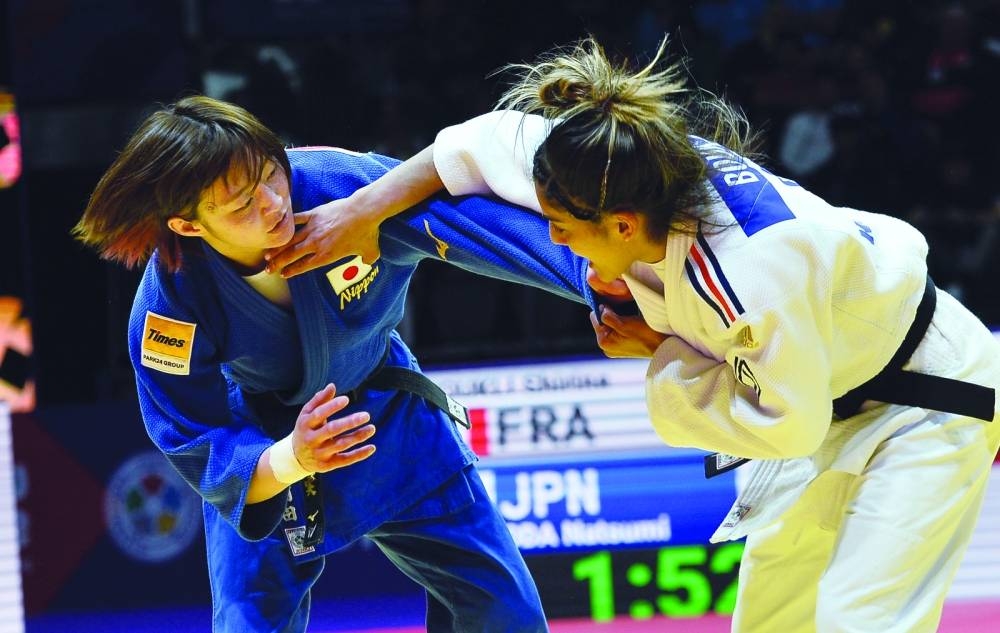 La Japonaise Natsumi Tsunoda et l’Espagnol Francisco Garrigos ont remporté la médaille d’or lors de la première journée des Championnats du monde de judo.