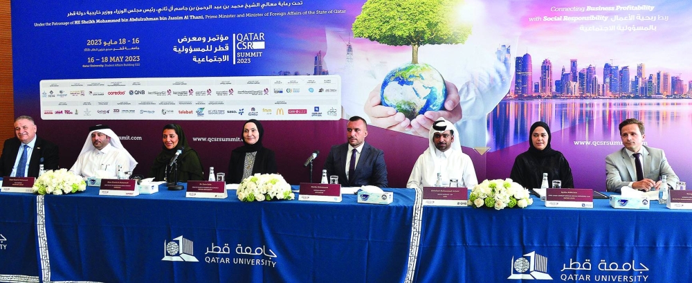 Officials at the press conference. PICTURE: Shaji Kayamkulam