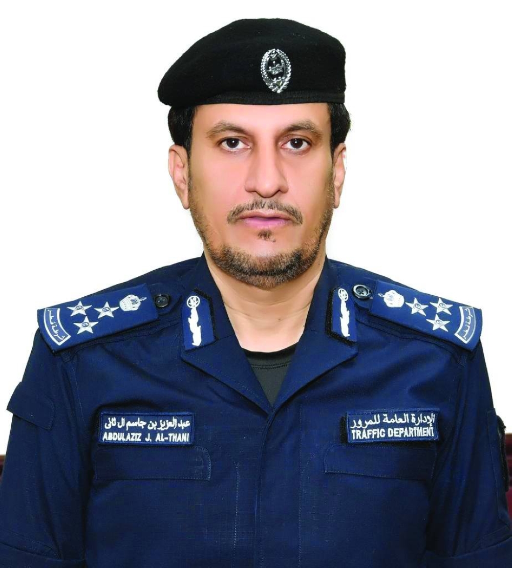 Acting Director-General of Traffic Brigadier Abdulaziz bin Jassim al-Thani