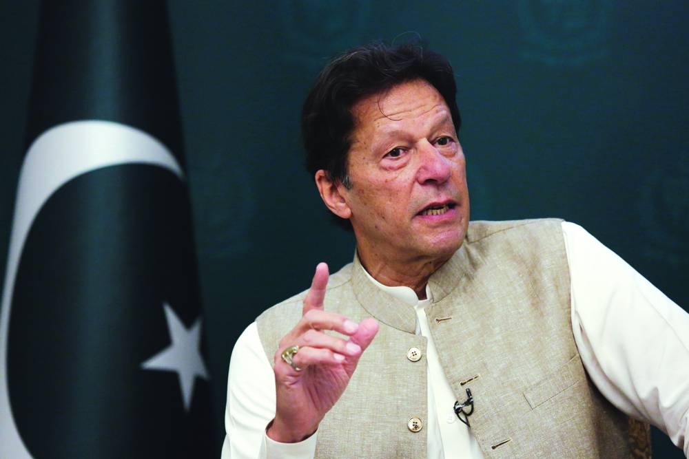 ​​​​​​​TRANSFORMATION: “What he has done is say the quiet bits out loud and has broken down some of the taboos around directly criticising Pakistan’s establishment, and its military specifically,” says analyst Elizabeth Threlkeld at the US-based Stimson Center.