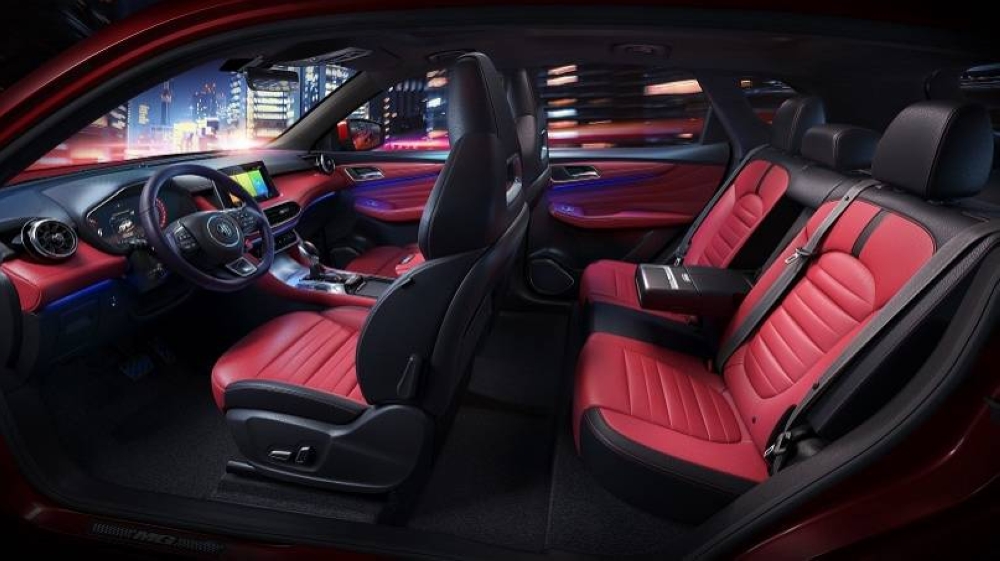 A view of the interior.