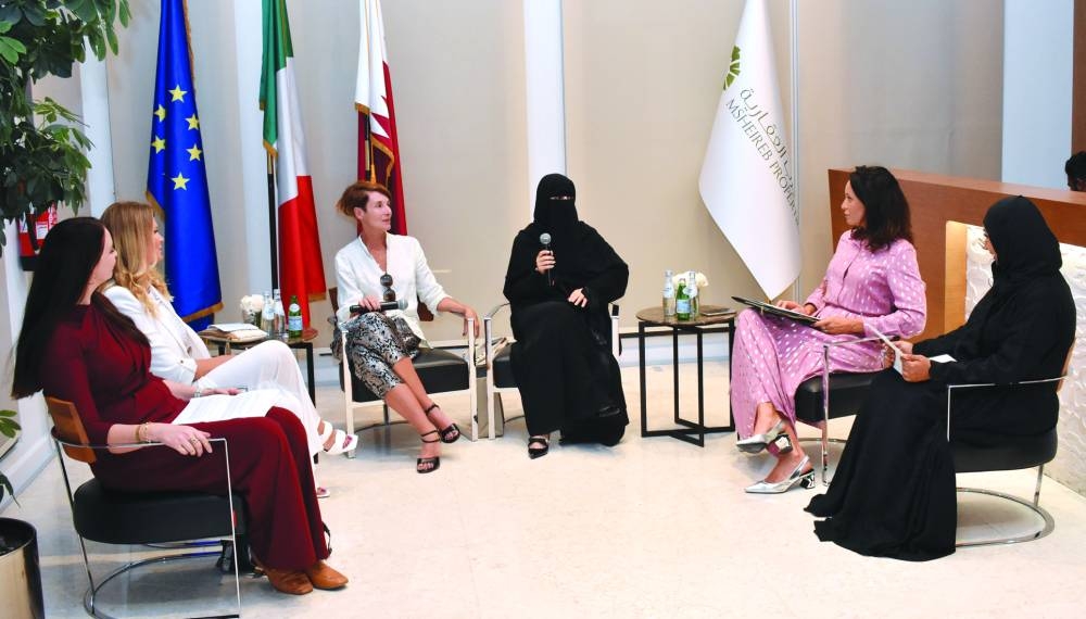 Women architects at a session. PICTURES: Thajudheen and supplied