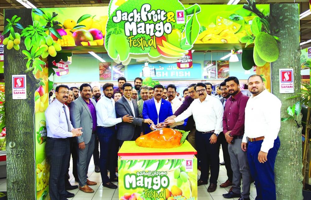 Dignitaries and officials at the opening of the festival.