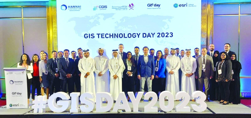 Snapshots of GIS Technology Day.