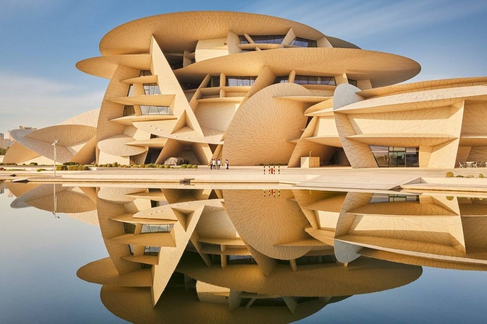 The National Museum of Qatar.