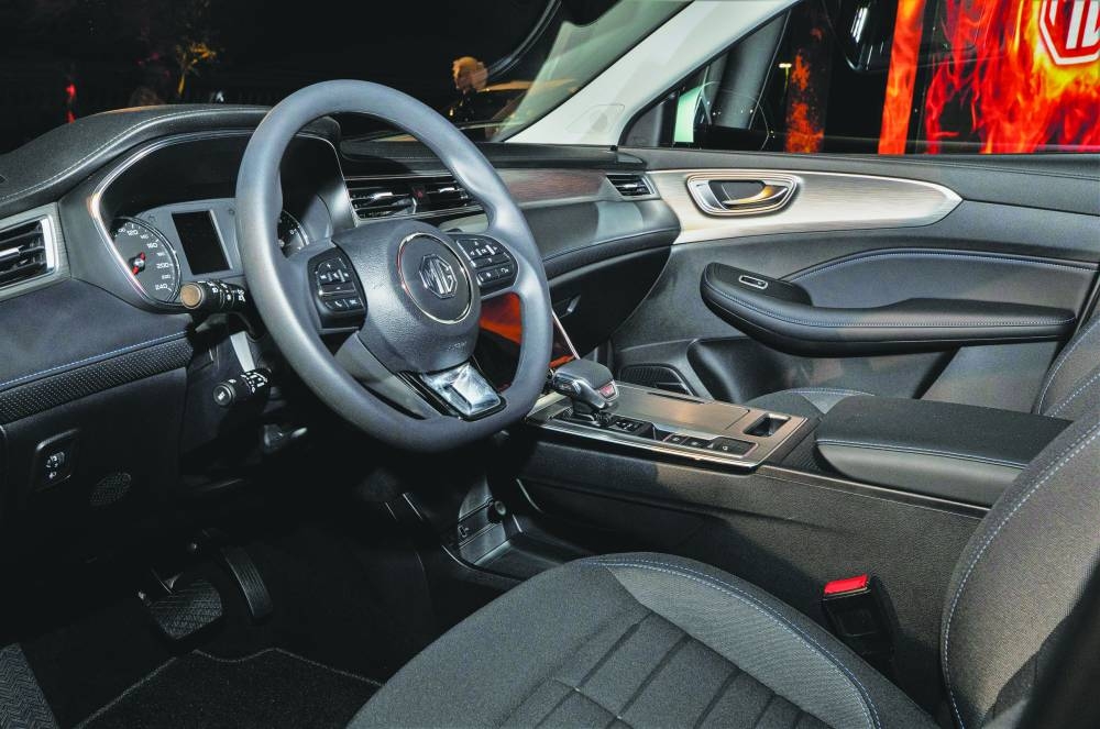 A view of the interior.