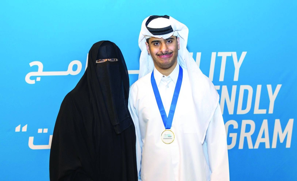 Aisha Jassim al-Ali and her son Jassim.