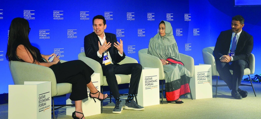 The second part of the discussion involved experts, such as Christian Angermayer, founder, Apeiron Investment Group; Tasneem Dohadwala, founding partner, Excelestar Ventures; and Dr Mohamed Adel Ghanem, head of Healthcare, QIA. PICTURE: Shaji Kayamkulam