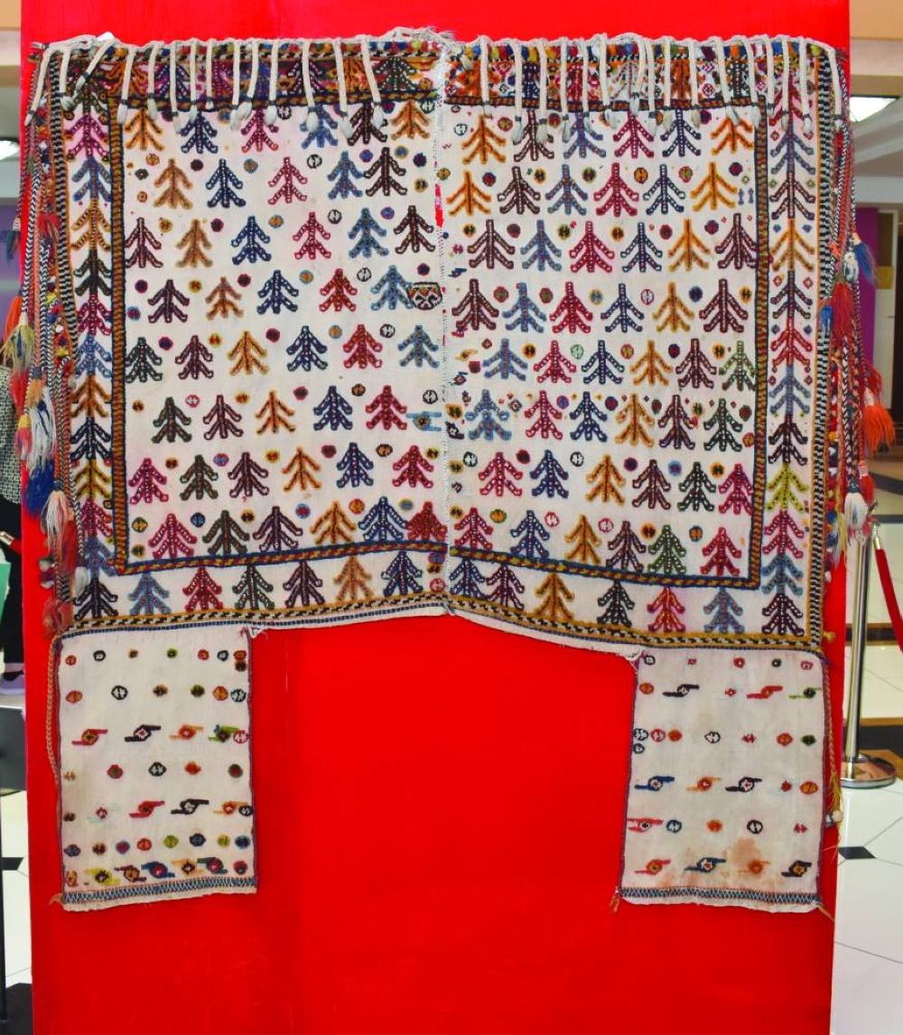 Natural motifs such as the tree of life and animals, are woven into the carpets' fabric. PICTURE: Thajudeen