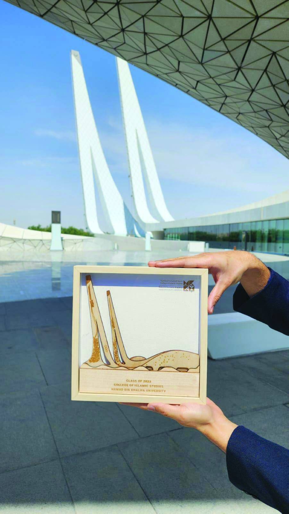 Nimrah Kabiruddin with some of her creations.