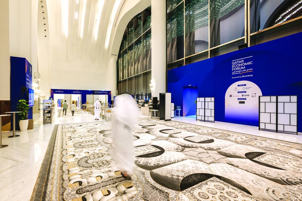 The forum was hosted inside Katara Hall.