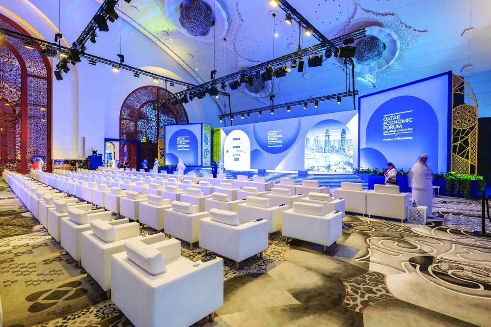 A view of the venue.