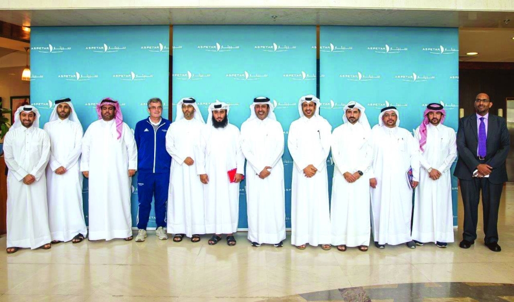 Glimpses from the QU delegation's visit to AZF.