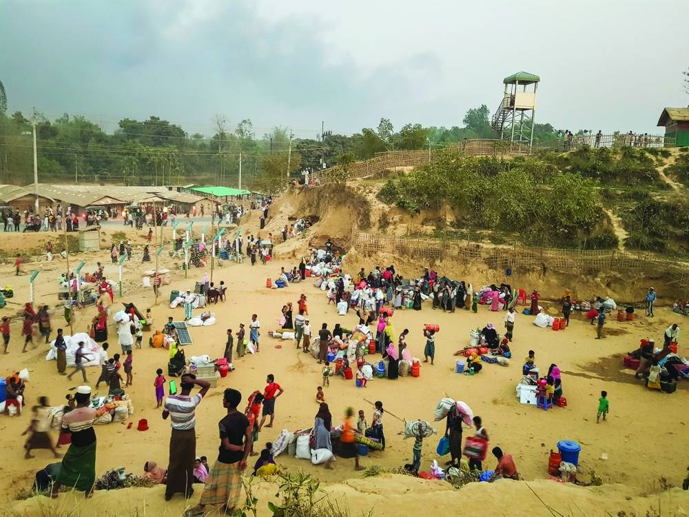 Dil Kayas' work for "I Am The Traveler And Also The Road" exhibition. PICTURE: Qatar Museums