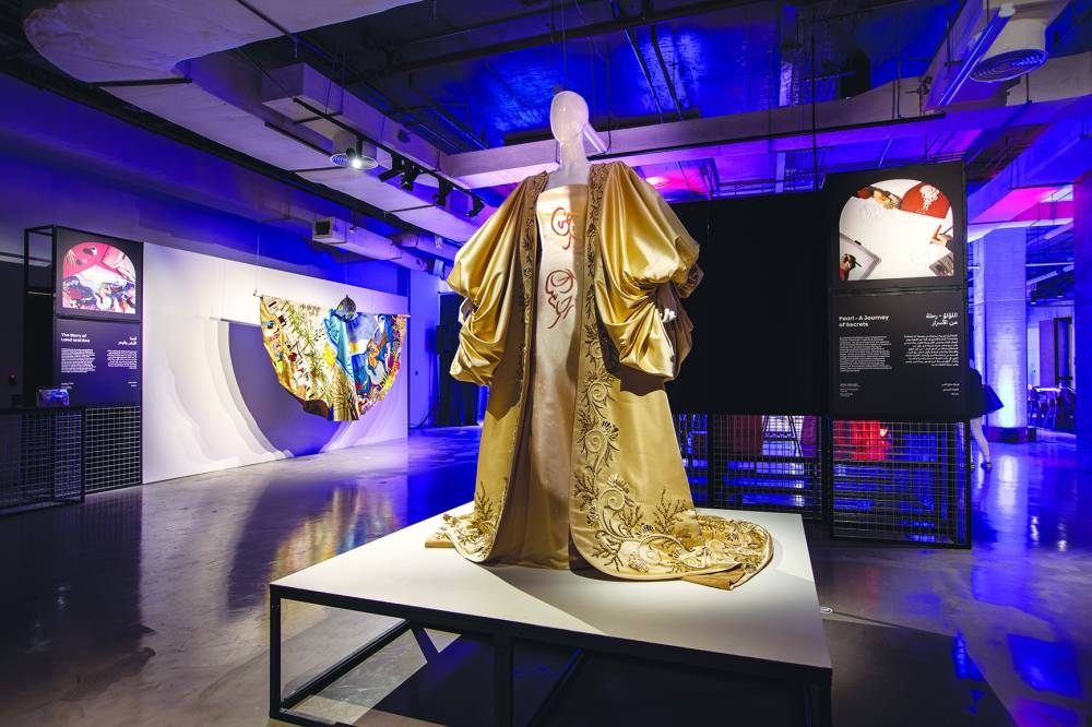 Zwara showcases 'Pearl - A Journey of Secrets' by Farjana Salahuddin, Fatima Al Sharshani and Dana al-Mulla. PICTURE: Qatar Museums
