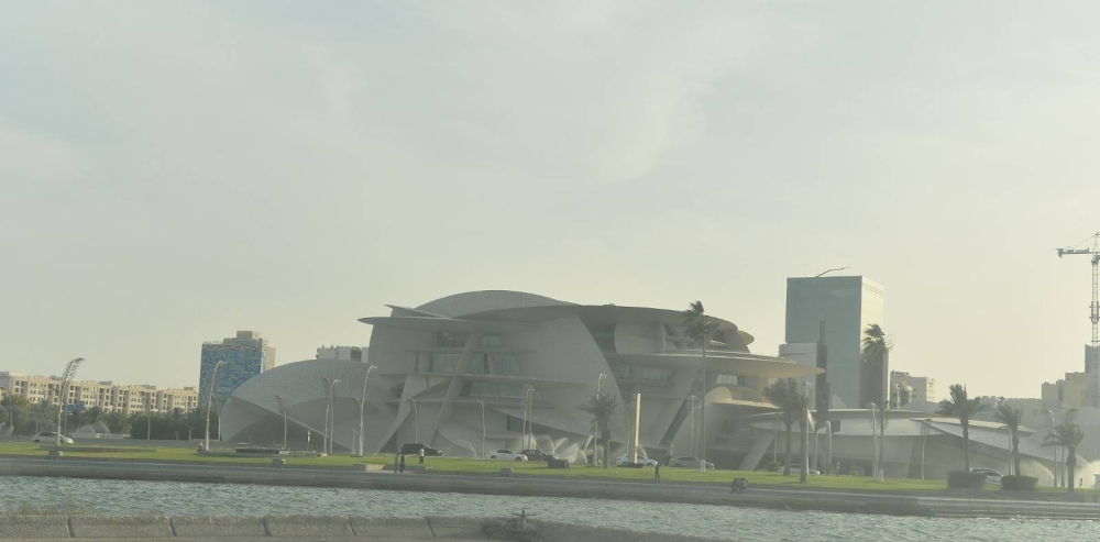 Qatar experienced strong wind and slight dusty conditions Friday. PICTURE: Shaji Kayamkulam