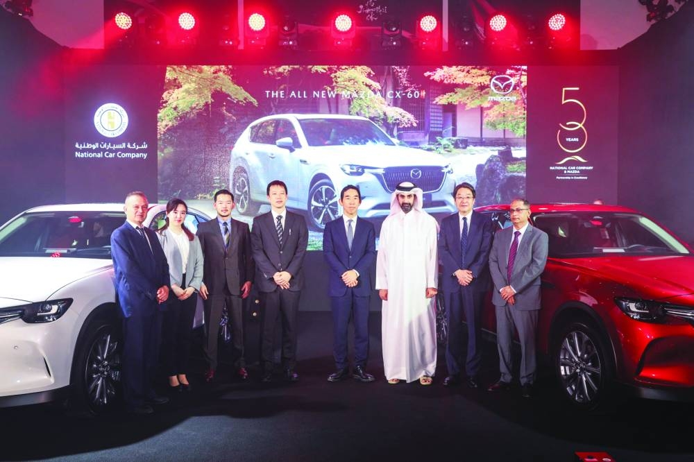 Glimpses from the launch of the all-new Maxda CX-60 in Qatar. PICTURES: Shaji Kayamkulam and supplied