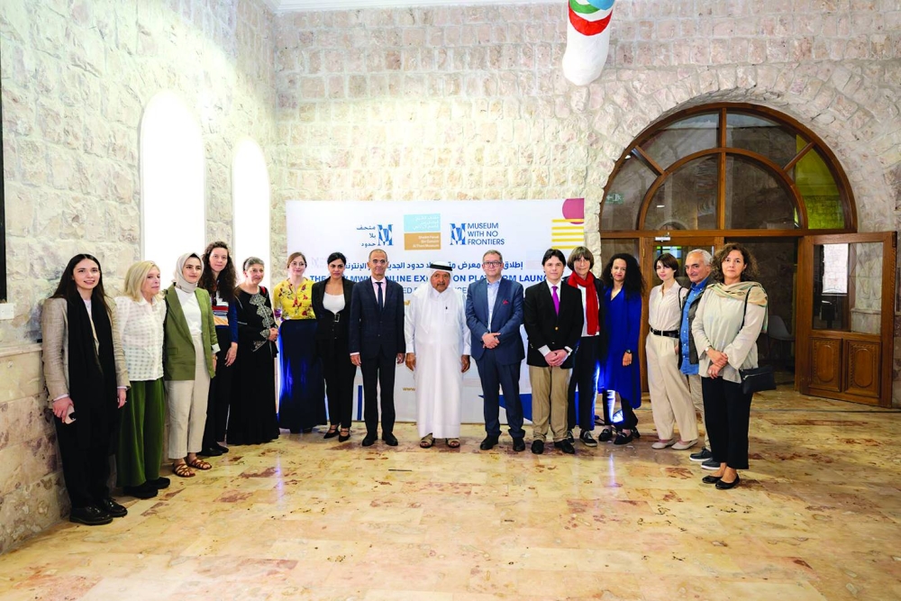 Officials and dignitaries at the launch ceremony.