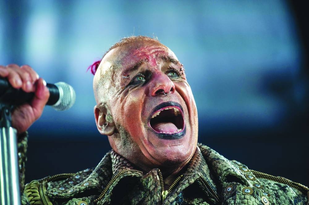 
UNDER FIRE: Till Lindemann 