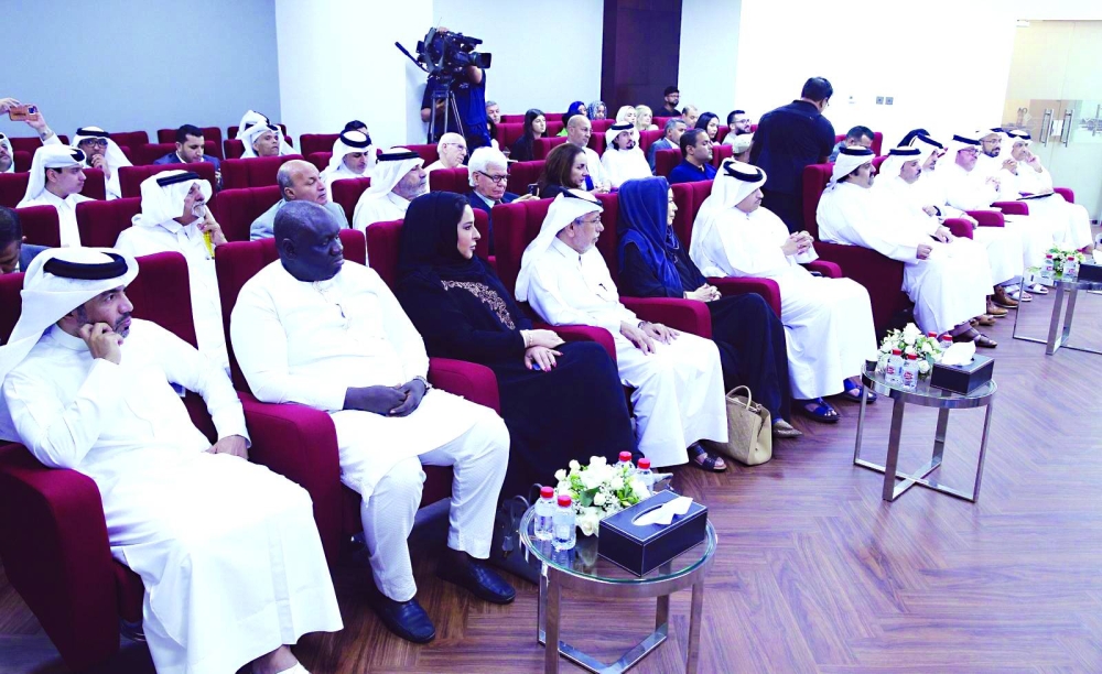 A view of the audience.