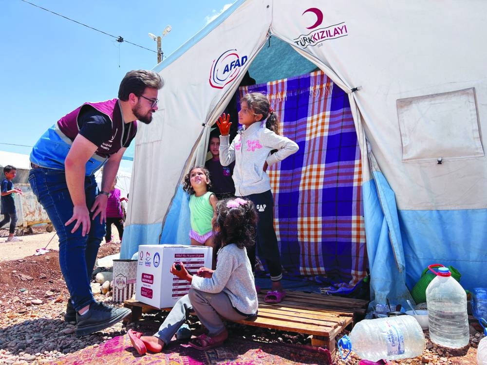 From the Qatar Charity initiative.