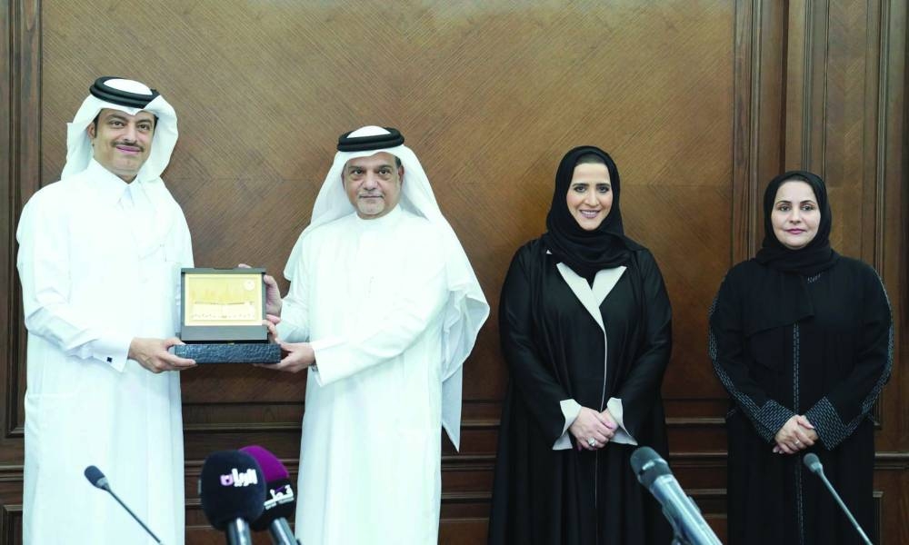 Officials mark the occasion.