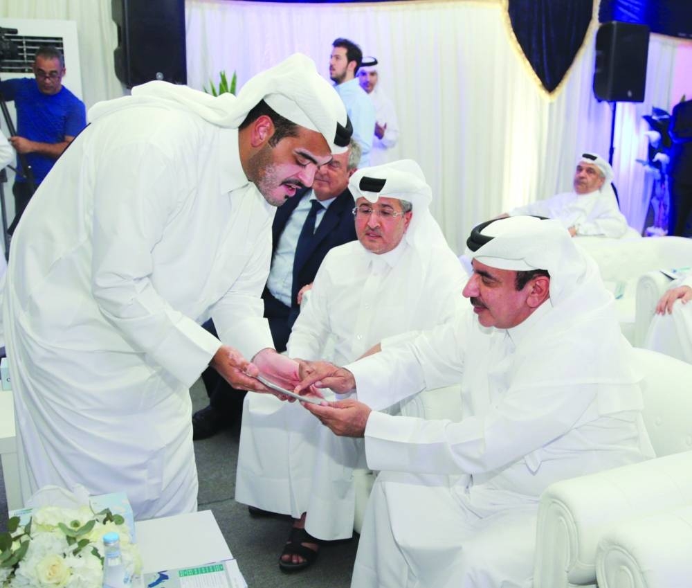 HE Jassim Saif al-Sulaiti at the launch of the Long-Range L-Band Radar Monday. Supplied picture