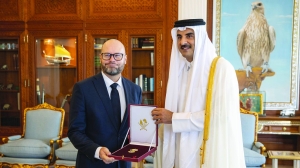 Amir grants Al Wajbah Decoration Australian envoy - Vimarsana News