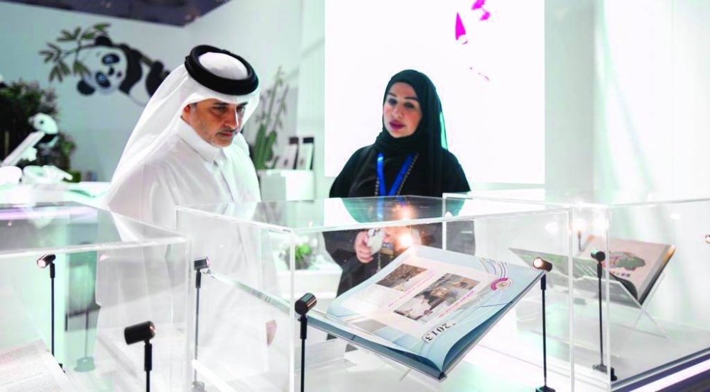 HE the Minister of Municipality Abdullah bin Abdulaziz bin Turki al-Subaie at the DIBF.