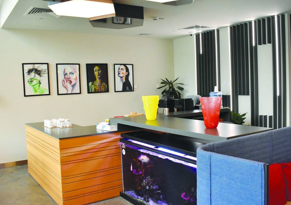 File images of various sections of Workinton M7, an intersection of an art gallery and a working space. PICTURES: Thajudheen