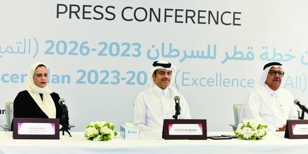 Officials at the press conference. PICTURE: Shaji Kayamkulam