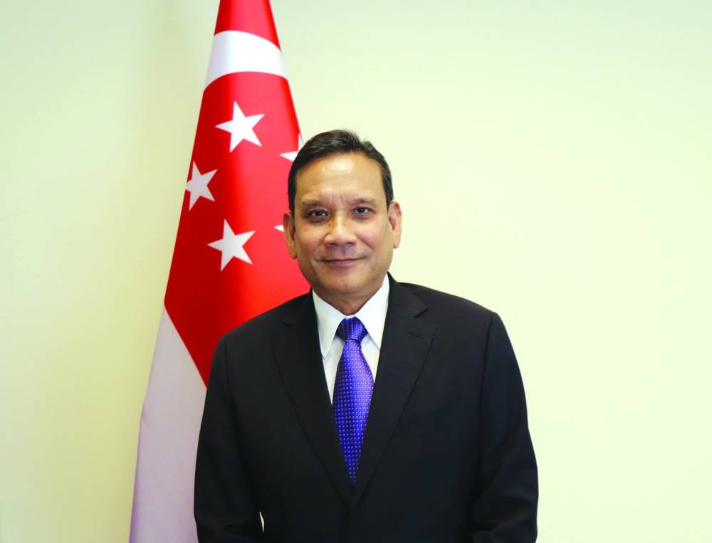 Jai S Sohan. Ambassador of Singapore