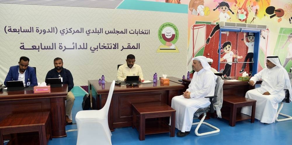 Snapshots from the voting for the 7th session of the Central Municipal Council from various polling stations across Doha Thursday: PICTURES: Shaji Kayamkulam