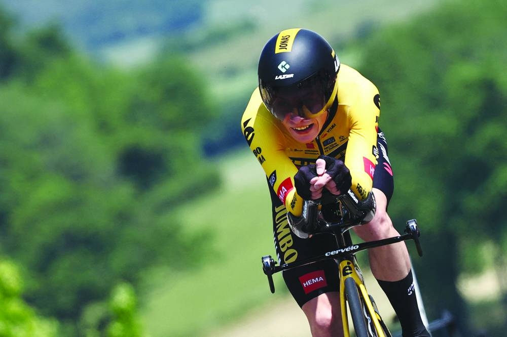 Danish rider Jonas Vingegaard.