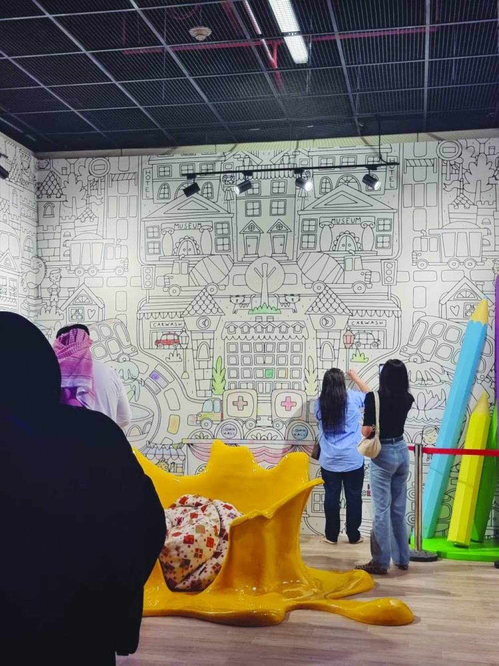 There are a number of Eid activities at The Galleria. PICTURE: Joey Aguilar