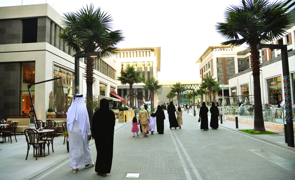 

The innovative district offers year-round comfort to visitors with its outdoor air-conditioning along its promenade avenues. PICTURES: Shaji Kayamkulam