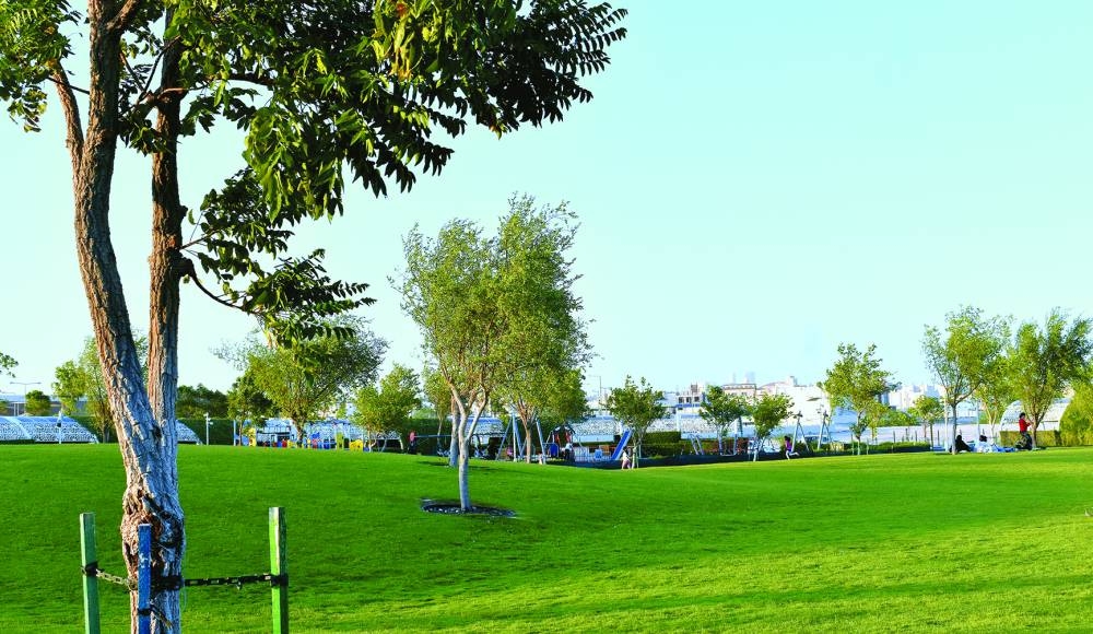 Al Gharrafa Park, which features an array of attractions and amenities, has become a popular destination on account of its air-conditioned walking/jogging tracks this summer. PICTURES: Thajudheen