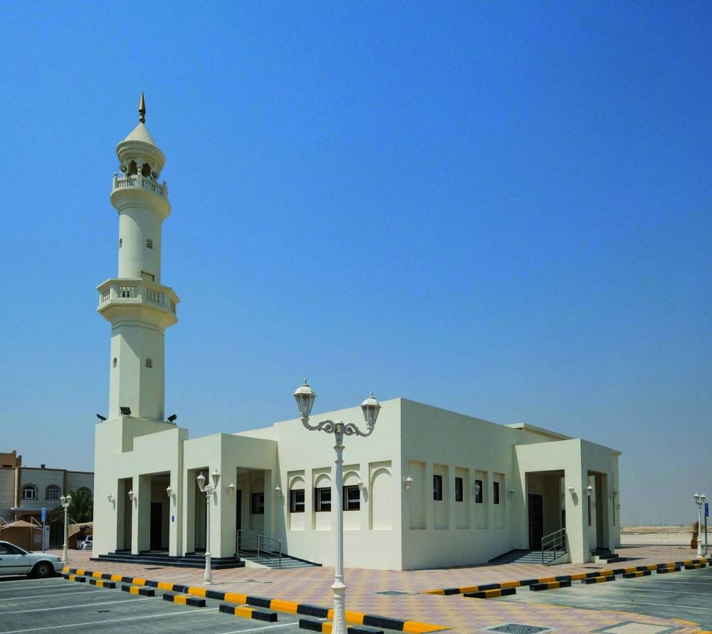 
A new mosque in Al Kheesa. 