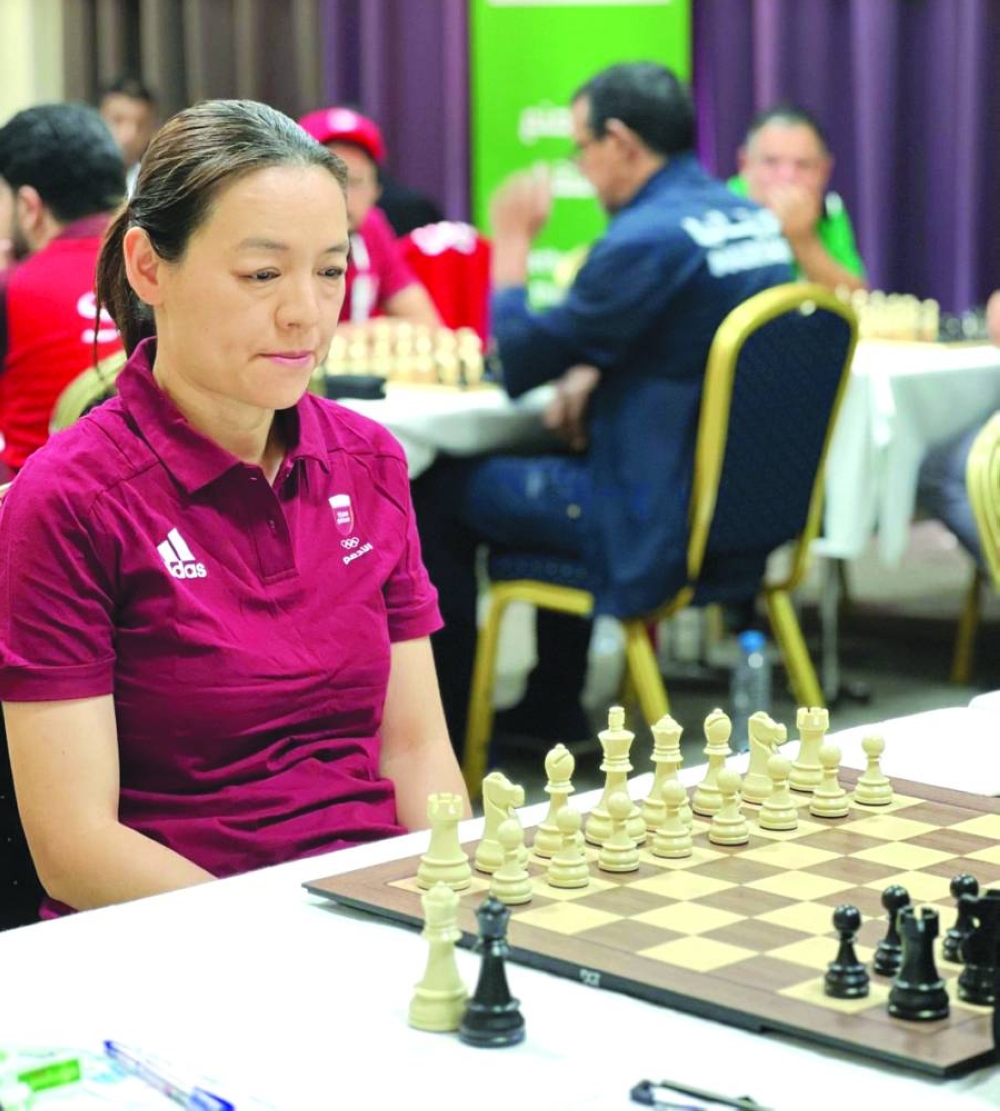 جو تشين من قطر يفوز بالميدالية الذهبية في الشطرنج السريع في دورة الألعاب العربية