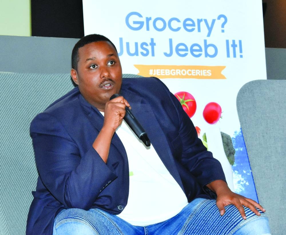 Ahmed Isse, co-founder of Dibsy. PICTURE: Thajudheen