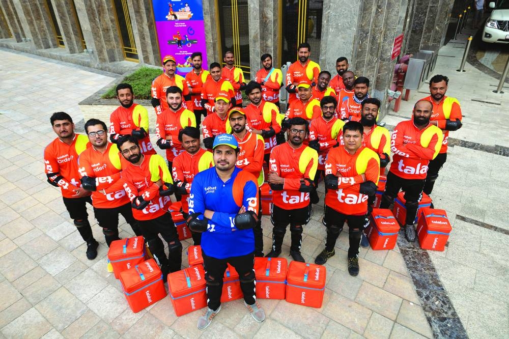 Over 150 talabat  riders took part in the road safety  informative sessions.