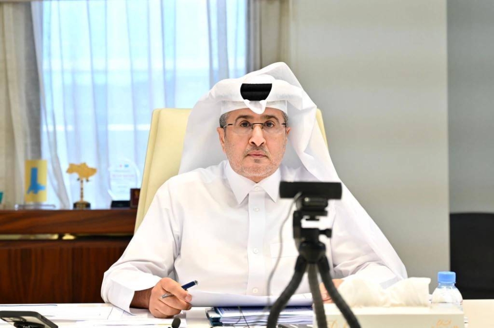 The State of Qatar was represented during the meeting by Mohamed Faleh Al Hajri, in charge of managing Civil Aviation Authority, in the presence of a number of directors of technical departments in the authority.