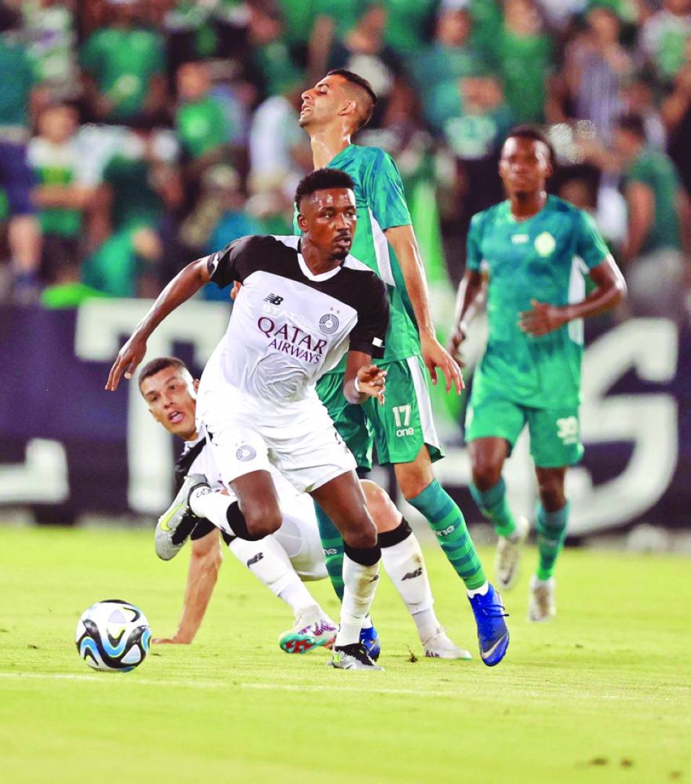 
Al Sadd’s friendly against Raja Club Athletic was part of the club’s preparation for the King Salman Club Championship, which will be held in Saudi Arabia. 