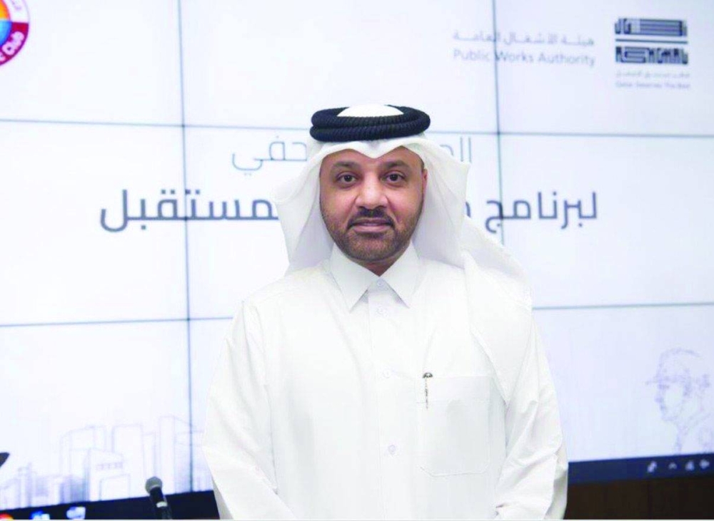 Ashghal Public Relations and Communications Department manager Abdulla Saad al-Saad.