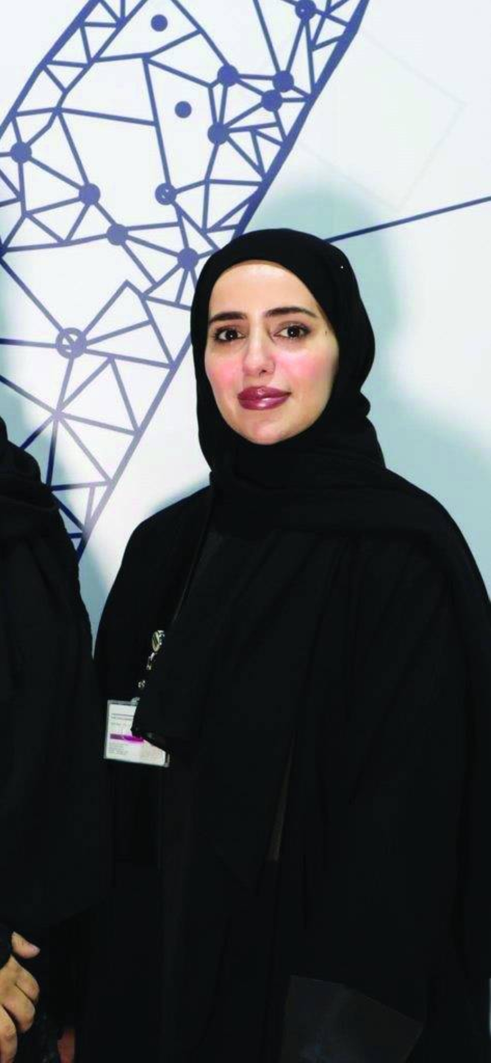 Eman al- Kuwari, a member of Ashghal ambassadors initiative.