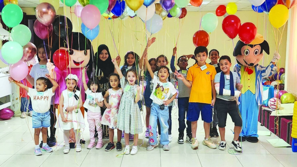 Participants at Al-Bawasil Summer programme.