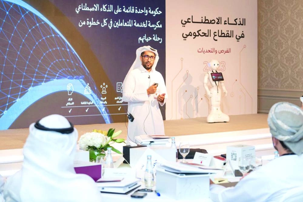 A session in progress at the programme