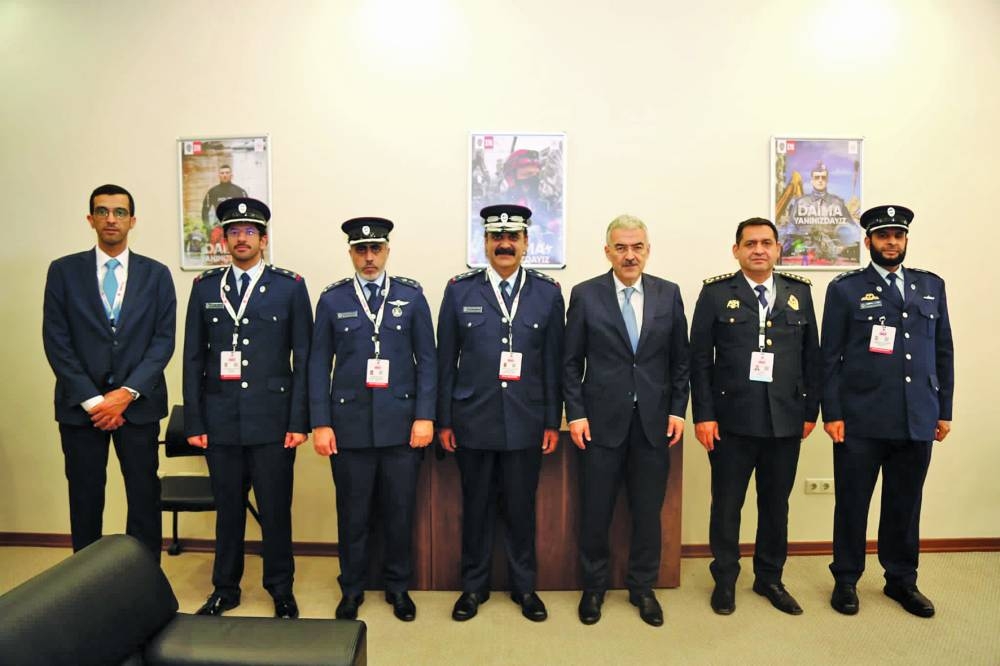 HE the Director of Public Security Major General Abdullah bin Mohamed al-Suwaidi led Qatar's delegation participating in the four-day fair.